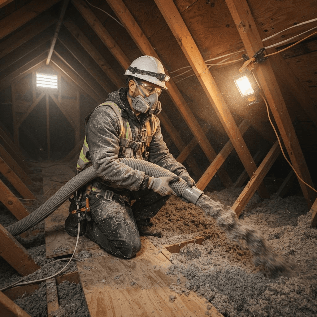 Attic Blow-In Insulation