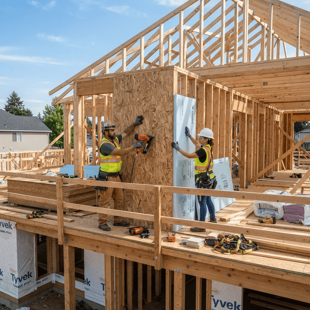 Exterior Wall Dense Packing